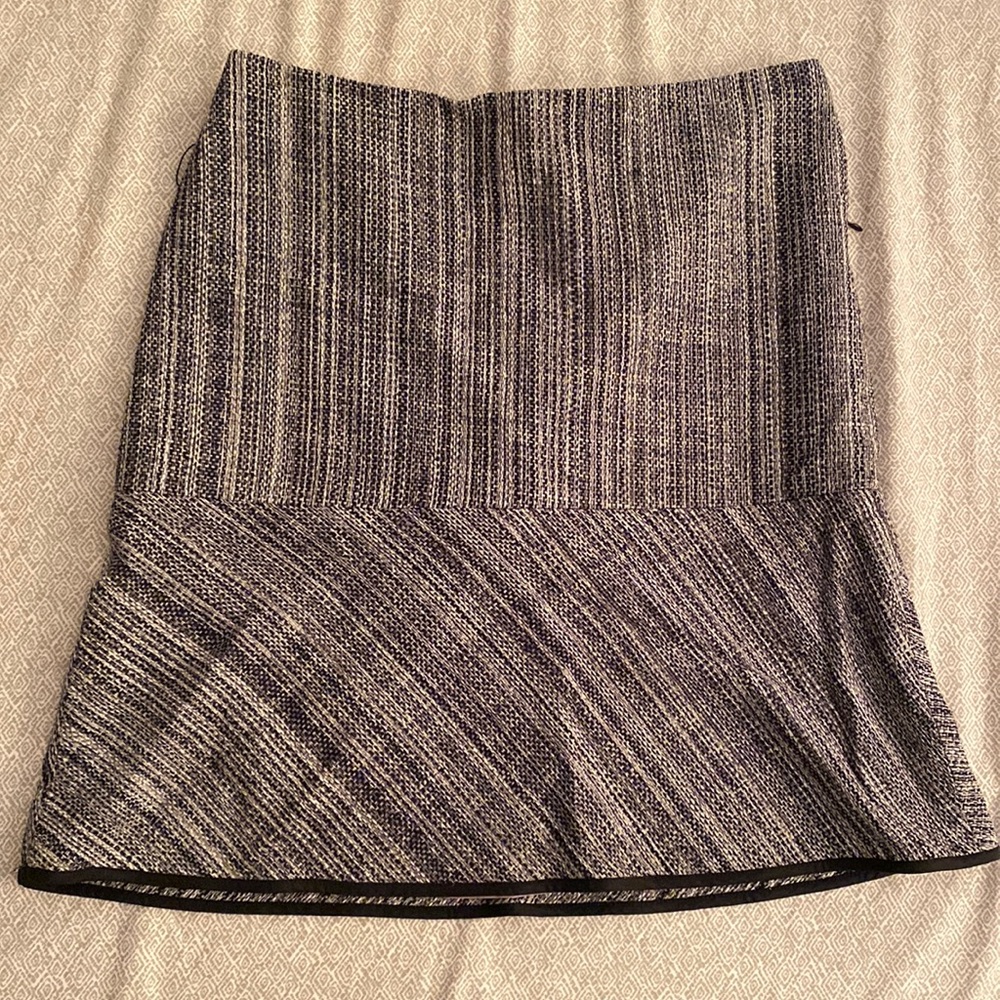 Symmetry Tweed Skirt